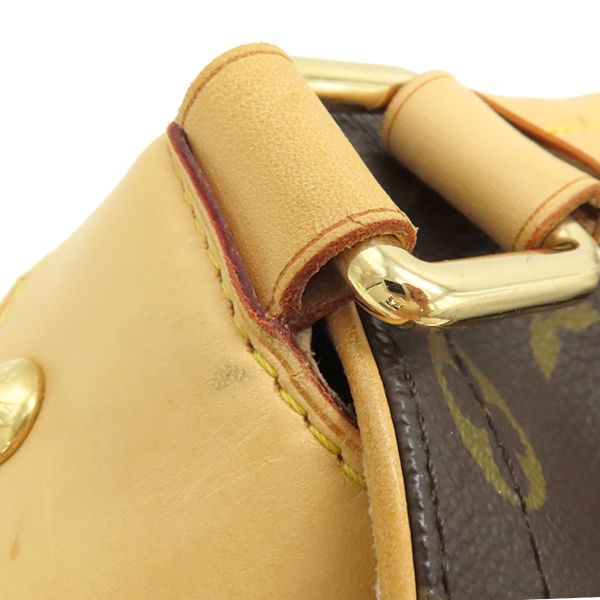 Louis Vuitton Handbag Beverly MM Monogram Canvas Monogram Gold Hardware Brown