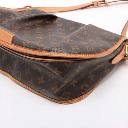 Louis Vuitton Monogram Menilmontane MM M40473 Leather Shoulder Bag Crossbody