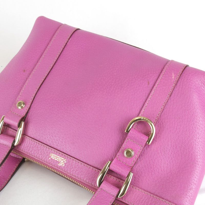 Gucci 141471 2122 Handbag Leather Pink