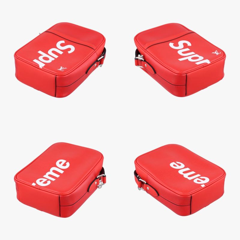 Louis Vuittonsupreme Collaboration Danube PM Rouge Epi M53417 Fo2167