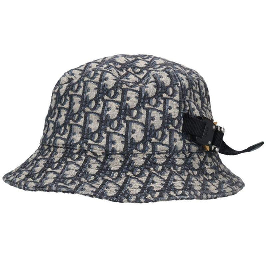 Dior 293c906g5763 Oblique Allover Bucket Hat With Rollers Men's M