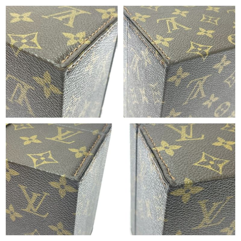 Louis Vuitton M47236 Monogram PVC Boiteau Jewelry Case Brown 476982 Bag