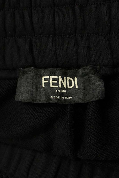 Fendi Fab656 AN67 Zucca Pattern Switched Sweatshirt Half Pants Men's XS