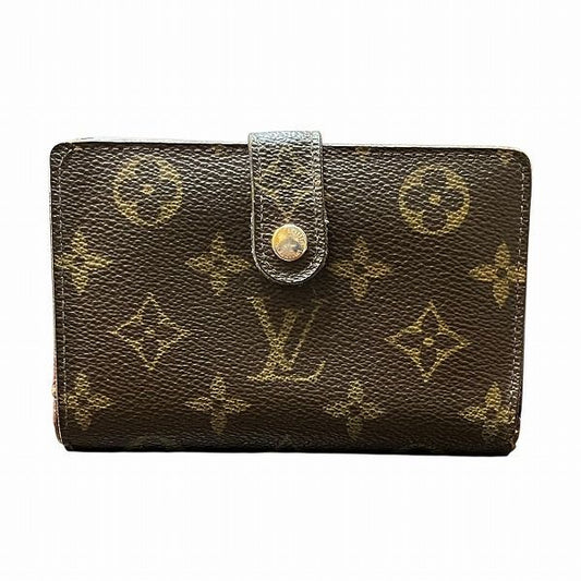 Louis Vuitton Monogram Porte Monet Vieux Viennois M61674 Bifold Wallet For Women