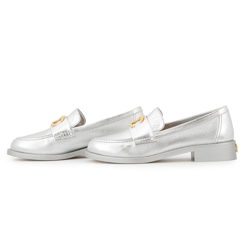 Chanel Lofa CC Logo Camellia Leather 37C Shoes