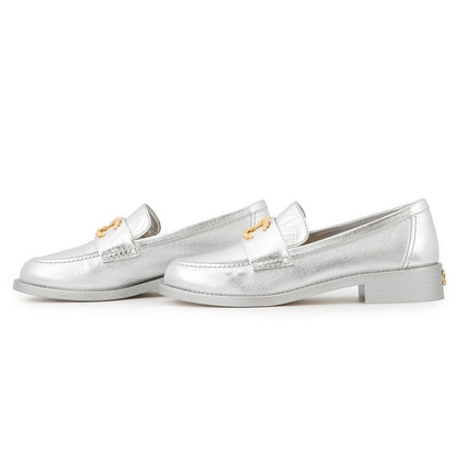 Chanel Lofa CC Logo Camellia Leather 37C Shoes