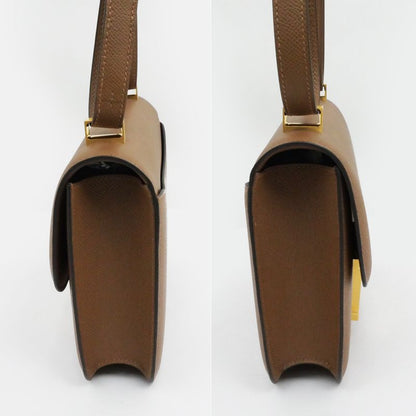 Hermes Constance 24 Milloire Arzan Epson W Engraved Leather Brown