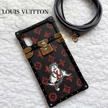 Louis Vuitton Monogram Catgram Iphonex XS Case Shoulder M63891