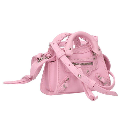 Balenciaga 669537 11r5y Classic Neo Nano Leather 2WAY Shoulder Bag Women