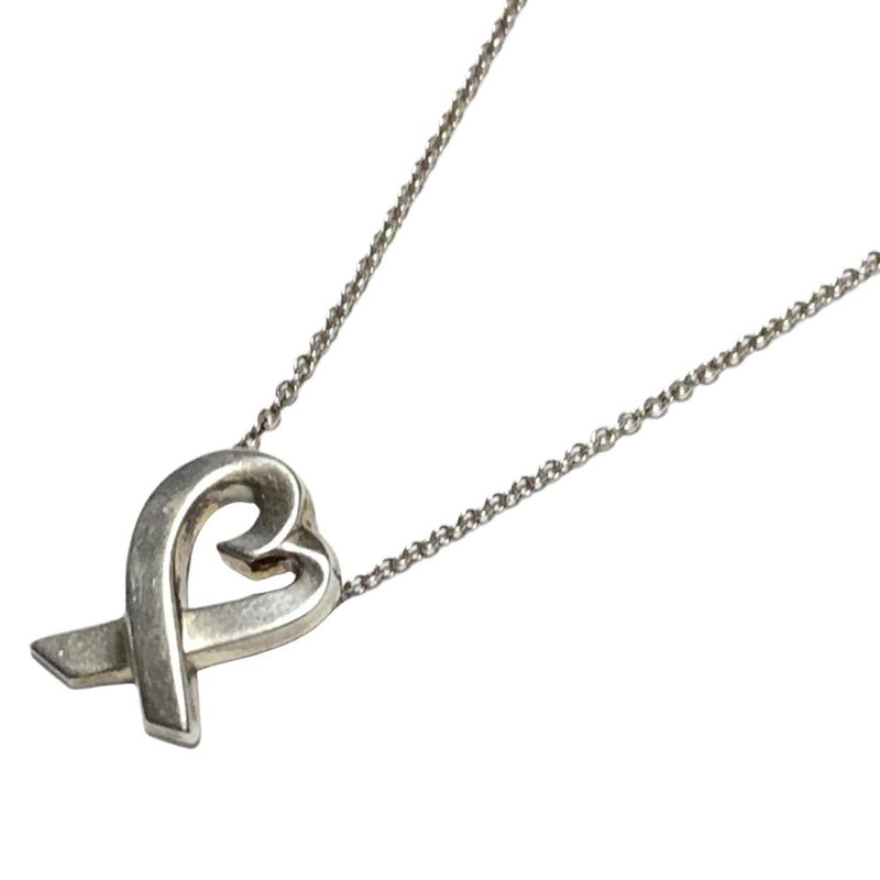 Tiffany & Co Necklace In Silver With A Loving Heart