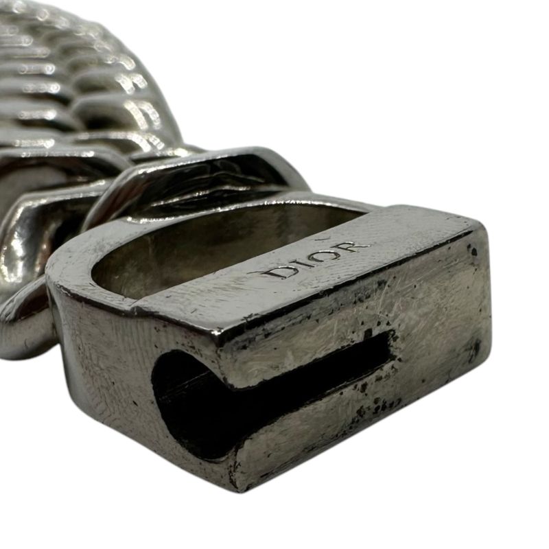 Christian Dior CD Icon Chain Link Necklace Icon Chain Link Necklace Silver