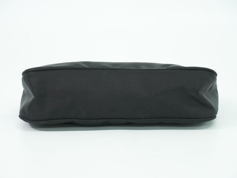 Authentic Prada Nylon Accessory Pouch Handbag Black Bag Pre-owned [follow-up