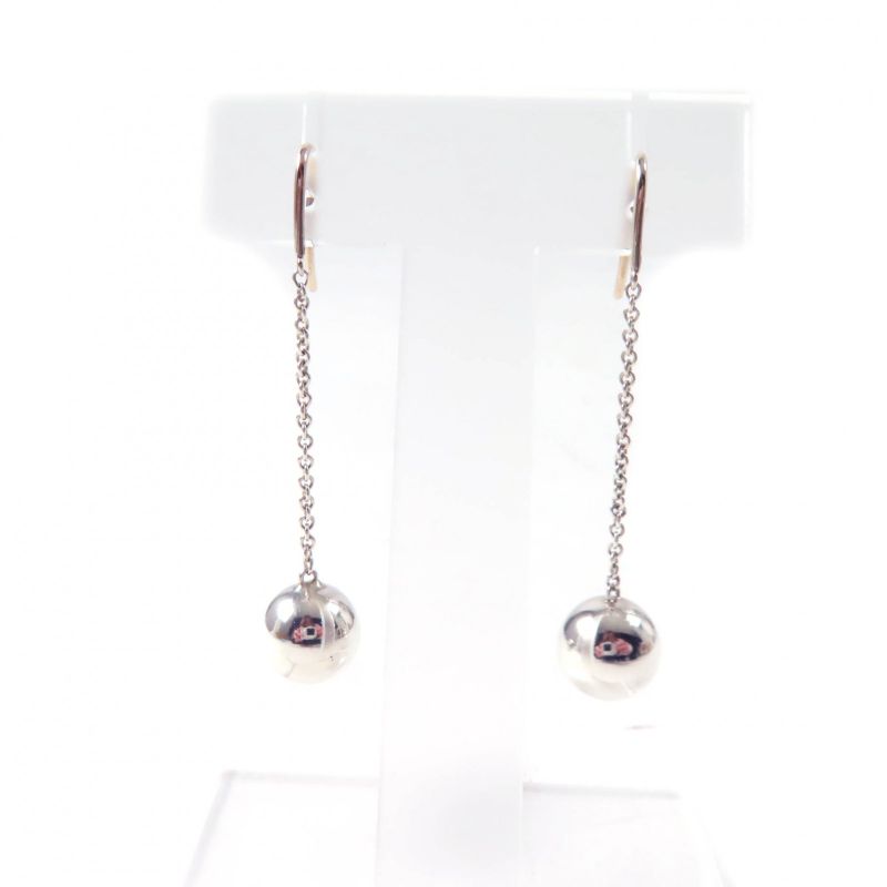 Tiffany & Co Hardware Ball Drop Earrings Accessory Ag925 Silver