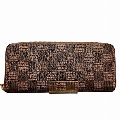 Louis Vuitton Damier Portefeuille Cles Mance N60534 Long Wallet Unisex