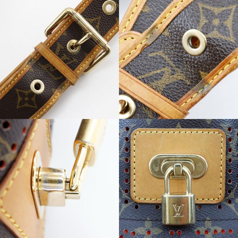 Louis Vuitton Musette M95174 X Monogram Perfo Brown/orange Th0046 Ladies