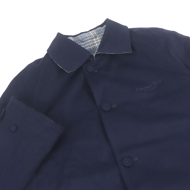 DIOR Homme 2025 513c350a6471 Logo Embroidery Checkered Back Double Face