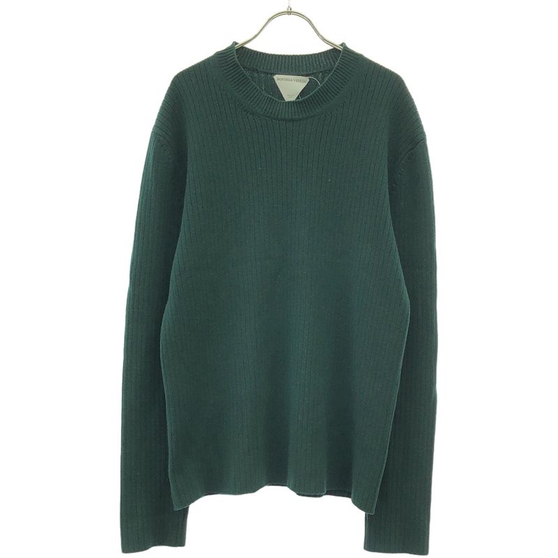 Bottega Veneta Wool Cashmere Knit Sweater 647515 V0c50 Green M