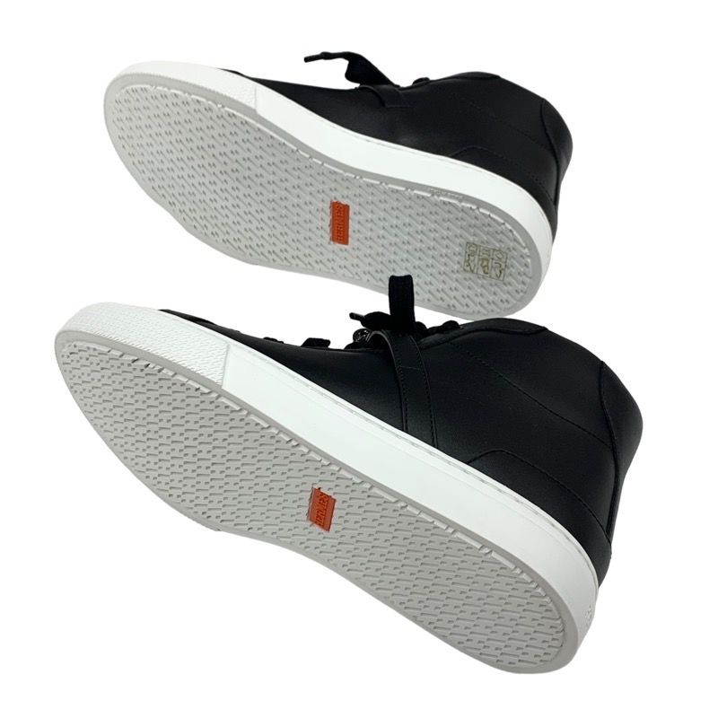 Hermes Daydream Sneakers Shoes Leather Black Kelly Hardware High Cut Sneakers
