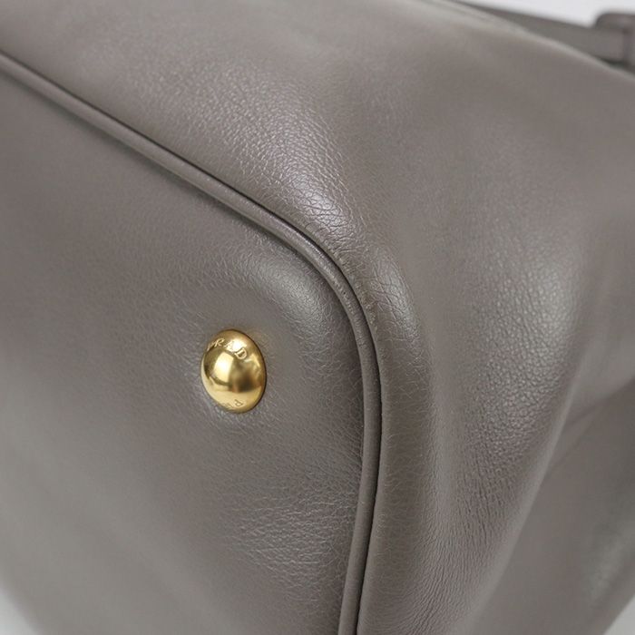 Prada 2WAY 1ba579 2EBJ F0572 Tote Bag Grained Calf Womens