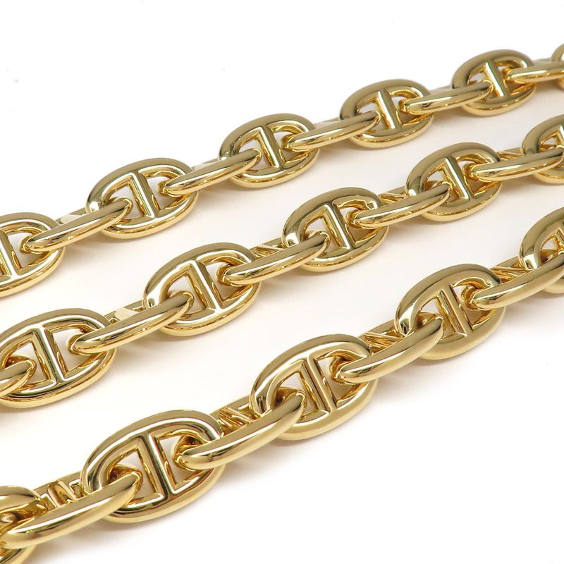 Hermes Necklace Chaine D'ancre PM 43 Links 43 Links Chain 18K 750yg