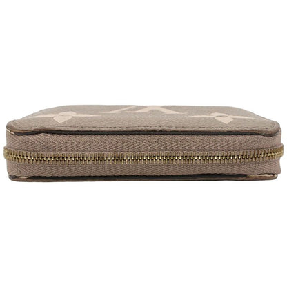 Louis Vuitton Zippy Coin Purse Bicolor Monogram Empreinte Beige