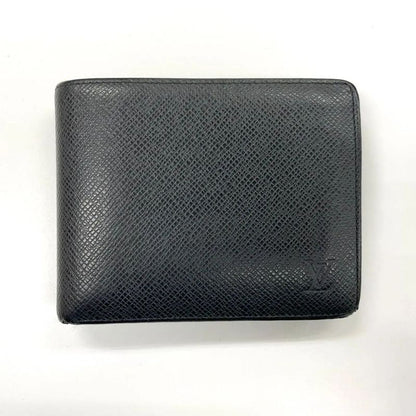 Louis Vuitton Taiga Portefeuille Florine Ardoise Compact Wallet Folded M31112