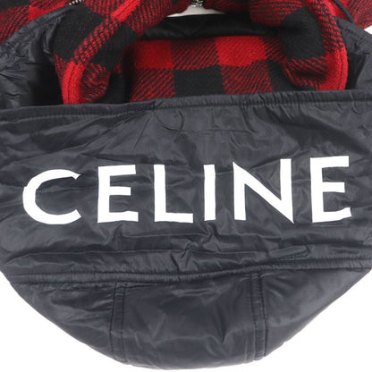 Celine 21AW 2w404018f Lumberjack Buffalo Check Cottoned Blouson Jacket Red