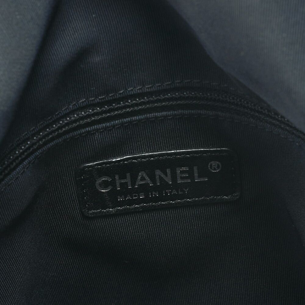 Chanel Shoulder Bag Denim Coco Mark Gray With Silver Hardware Ladies [no