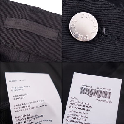 Prada Trousers Denim Pants Cotton Nylon Transition Bo