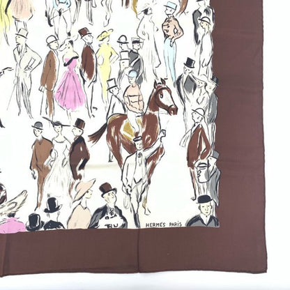 Hermes Carre 90 Silk Scarf Paddock