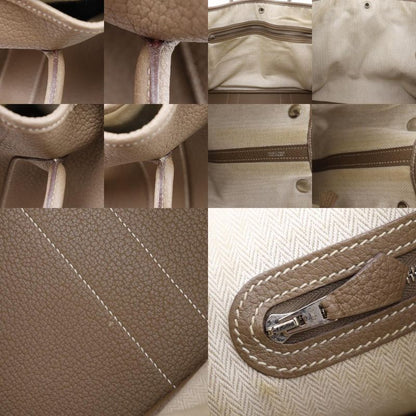 Hermes Garden Party 36 PM Negonda Etoupe □O Ladies Tote Bag