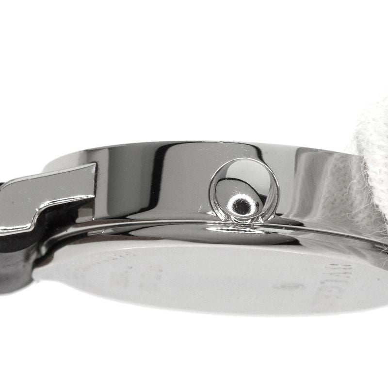 Bvlgari Bb23sl Bvlgari Watch SS Leather Ladies