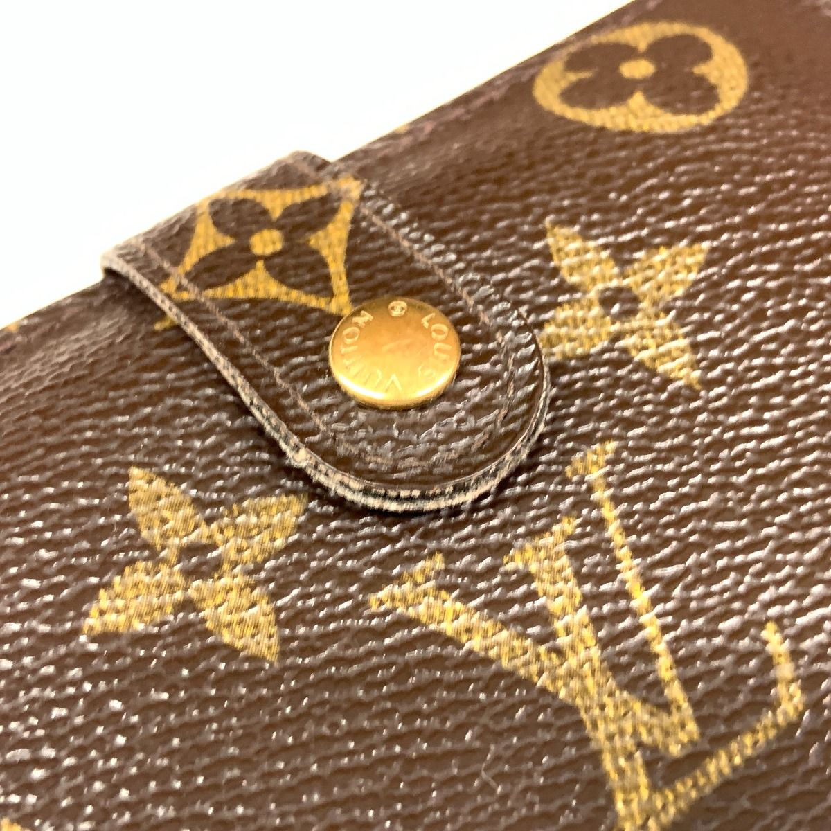 Louis Vuitton Monogram Portefeuille Viennois Short Wallet M61674 Brown