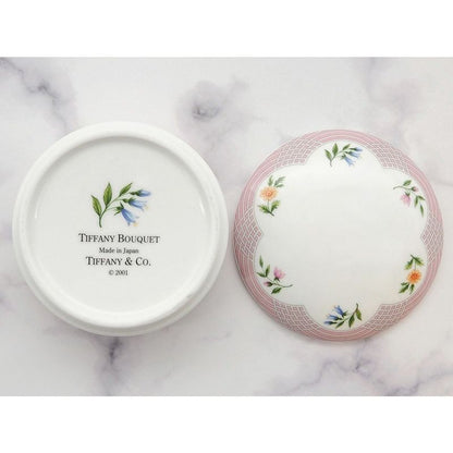 Tiffany & Co. Bouquet Bonbonnière Trinket Box Candy Container