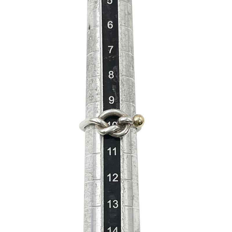 Tiffany & Co Tiffany & Co Love Knot Ring Size Sv925/18k Yellow Gold Size 10