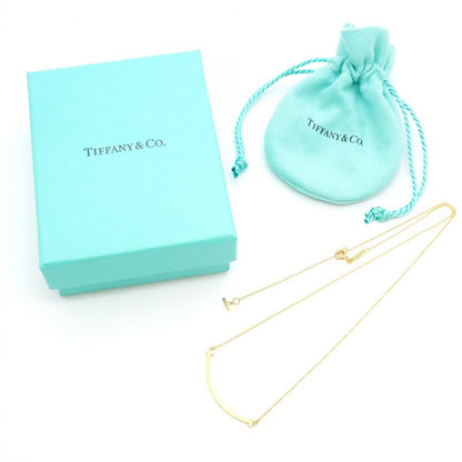 Tiffany & Co Necklace T-smile Small 18K Yellow Gold Yellow Gold Ladies
