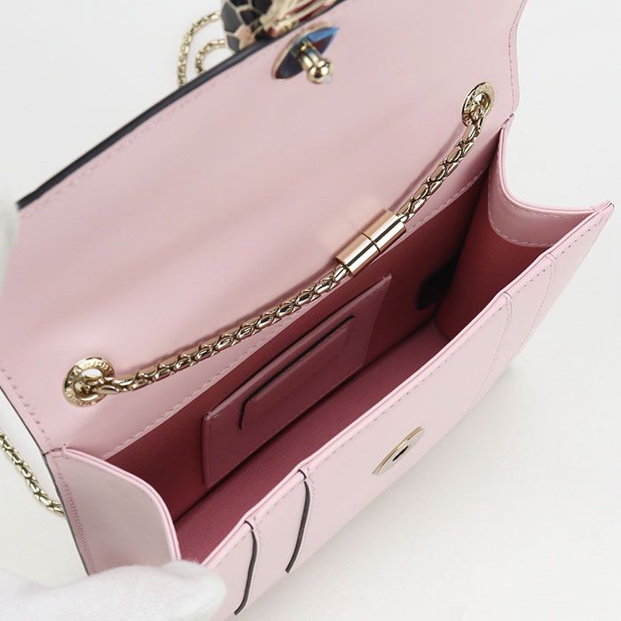 Bvlgari Bulgari Serpenti Forever Crossbody Shoulder Bag Leather Women