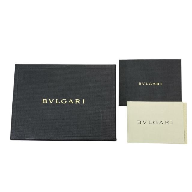 Bvlgari 6-ring Key Case Key Ring Leather Black