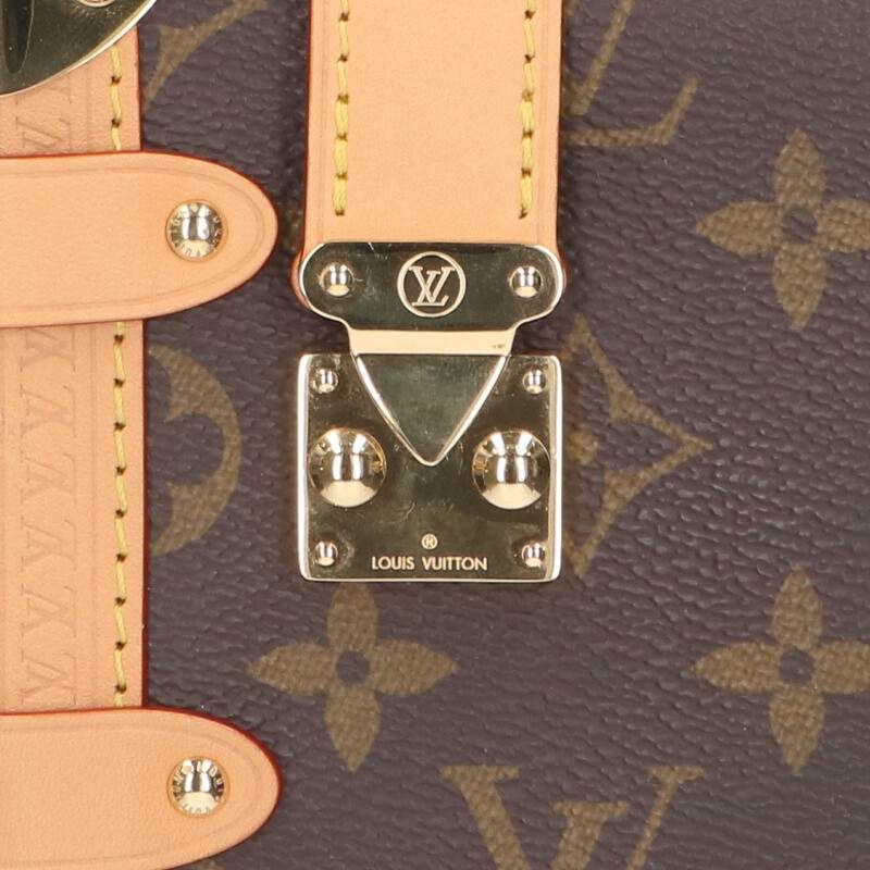 Louis Vuitton M46815 Side Trunk Monogram 2WAY Shoulder Bag Ladies PM