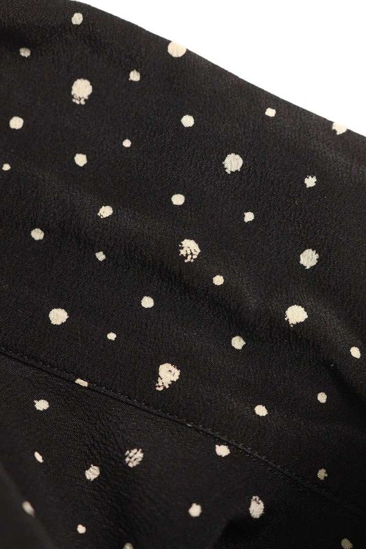 Saint Laurent Paris 531956 Y104v Dotted Short Sleeve Shirt Men 38