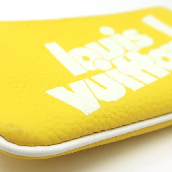 Louis Vuitton Pochette Cles M80845 Everyday LV Yellow Coin Case Louis Vuitton