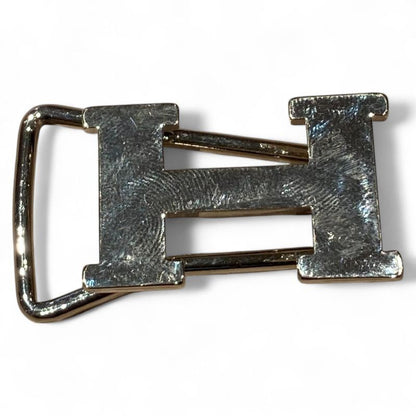 Hermes ⑤ Constance Money Clip Unisex Silver FREE