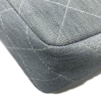 Chanel Shoulder Bag Single Flap Matelasse Light Blue Chain Shoulder/silver