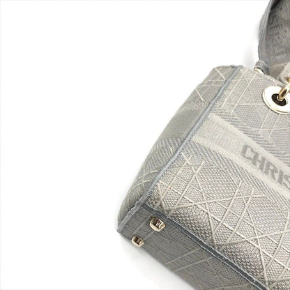 Dior Lady Delight Cannage 2-Way Bag Gray