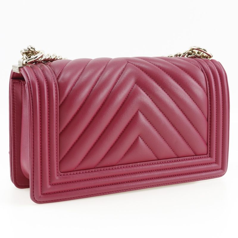 Chanel Boy Chanel Lambskin Women's Shoulder Bag