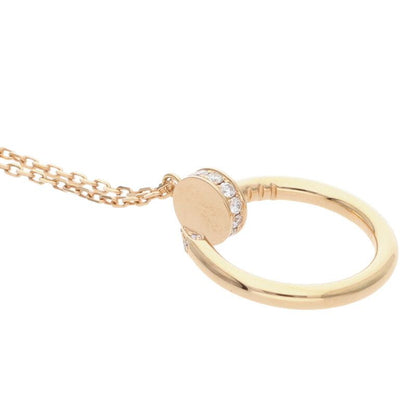 Cartier Juste Un Clou Juste UN CLOU Neclace 18K Pink Gold Diamond Necklace Men's