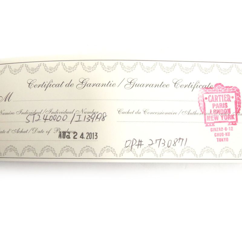 Cartier Diabolo De Cartier Blue Gemstone Nib 18k M Nib Capped