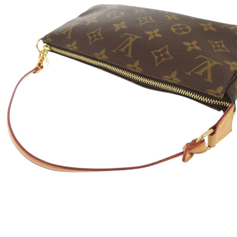 Louis Vuitton Pochette Accessoire Monogram M51980 Brown Accessory Pouch LV 1258