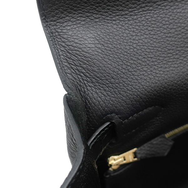Hermes 2-Way Bag Kelly Touch 28 Inside Stitch Togo Niloticus Black Gold