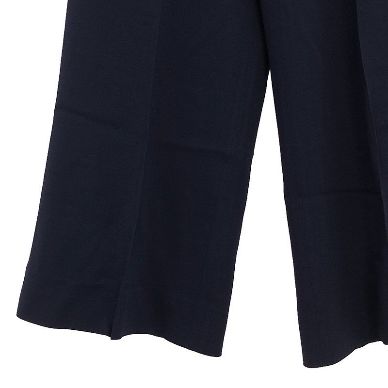 Gucci | 2018 | Webline Rayon Trouser Pants | 42 | Navy Red | Women's